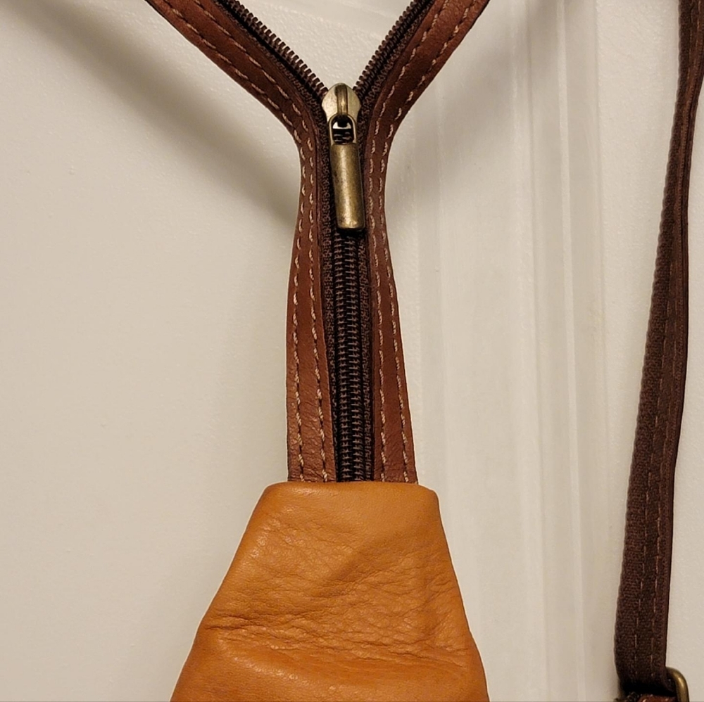 Greca Leather Backpack Satchel Conversion Gem